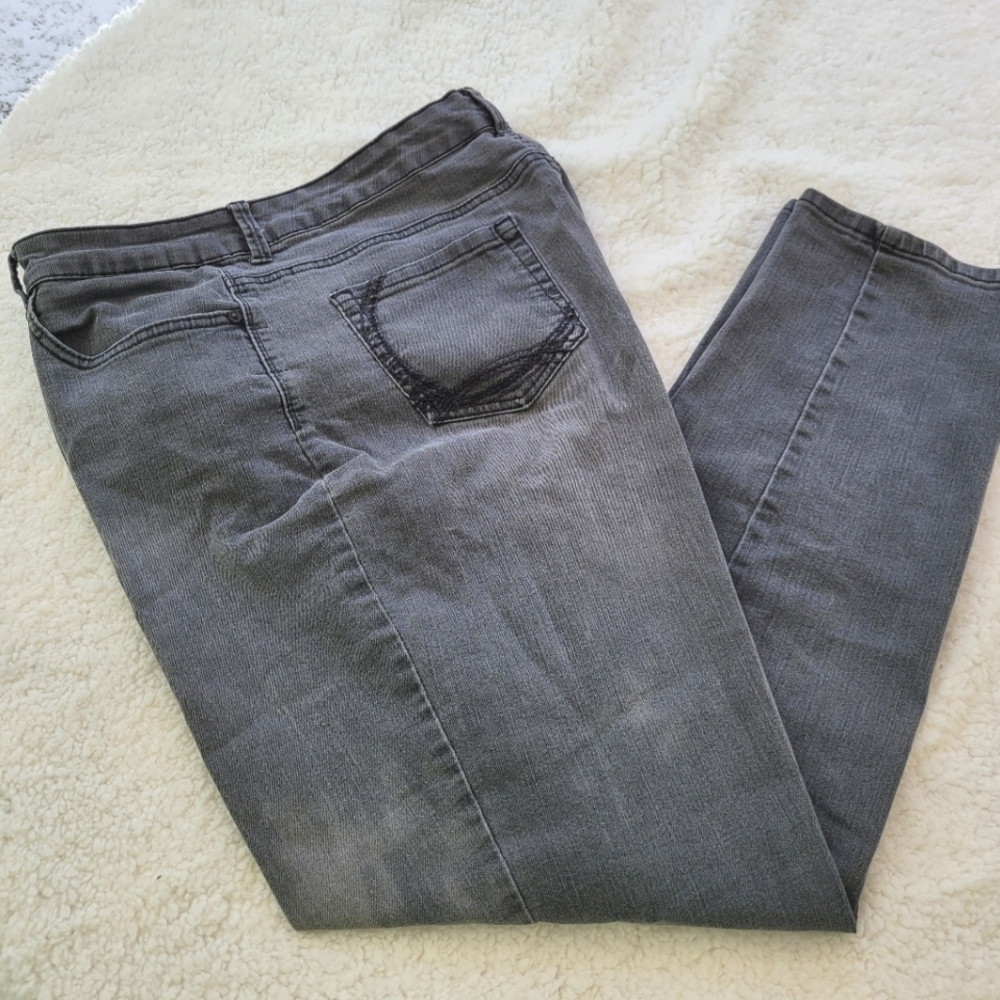 G.Vanderbilt Grey Jeans Sz.16
